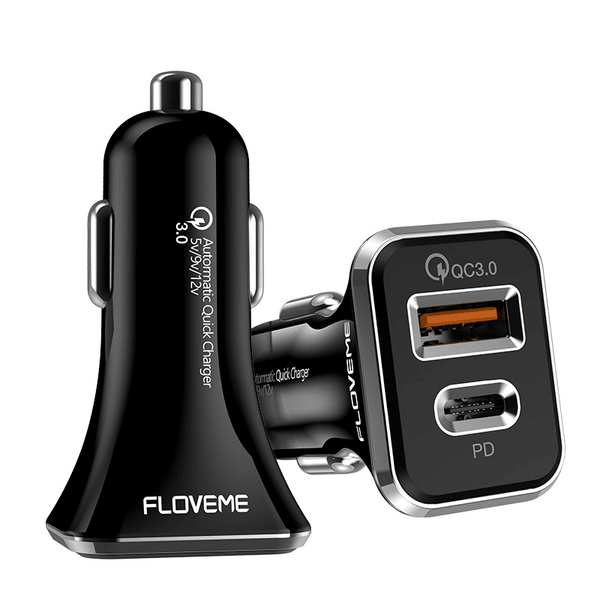 FLOVEME Car 12V PD USB-C Phone Charger - Aussie Gadgets