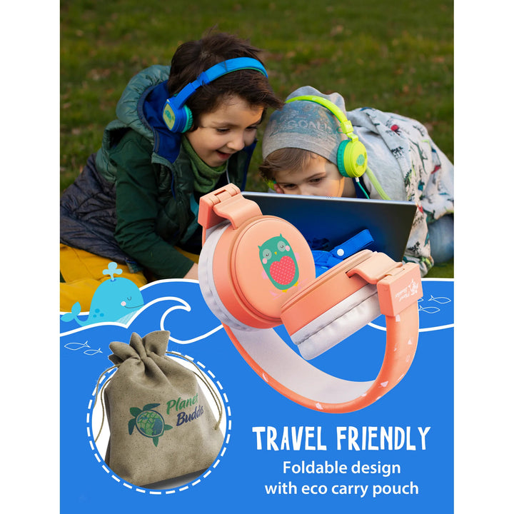 Kids Wired Headphones Noah the Whale - Aussie Gadgets