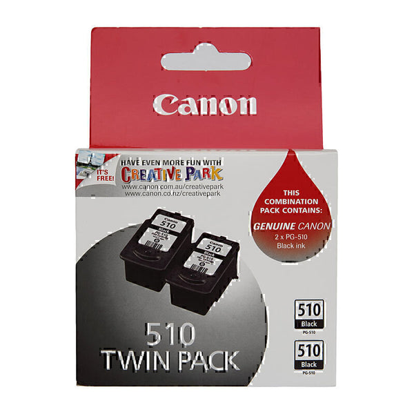 Canon PG510 Black Ink Twin Pack