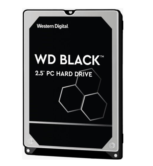 WD Black 1TB 2.5" HDD SATA 6gb/s 7200RPM 64MB Cache SMR Tech for Hi-Res Video Games 5yrs Wty