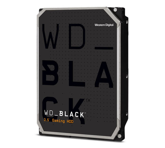 WD Black 4TB 3.5" HDD SATA 6gb/s 7200RPM 256MB Cache CMR Tech for Hi-Res Video Games 5yrs Wty