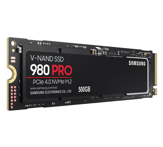 980 Pro 500GB Gen4 NVMe SSD - 6900MB/s 5000MB/s R/W 1000K/1000K IOPS 300TBW 1.5M Hrs MTBF for PS5 5yrs Wty