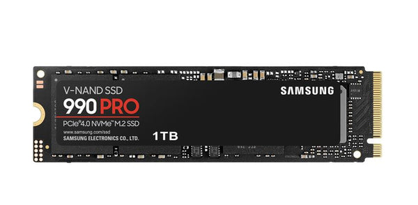 990 Pro 1TB Gen4 NVMe SSD 7450MB/s 6900MB/s R/W 1550K/1200K IOPS 600TBW 1.5M Hrs MTBF for PS5 5yrs Wty