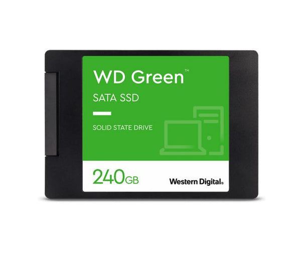 WD Green 240GB 2.5" SATA SSD 545R/430W MB/s 80TBW 3D NAND 7mm 3 Years Wty ~WDS240G2G0A