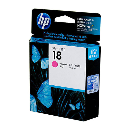 HP 18 Magenta Ink Cartridge C4938A