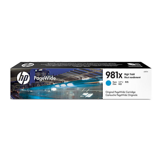 HP 981X Cyan Ink Cartridge L0R09A
