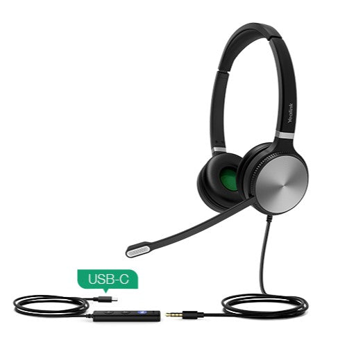 UH36 Stereo Wideband Noise Cancelling Headset (UC)