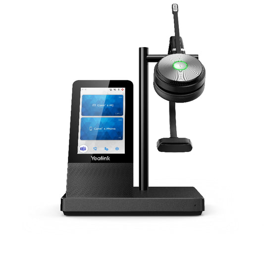 WH66 Mono UC DECT Wireless Headset With Touch Screen