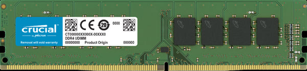 Crucial 8GB (1x8GB) DDR4 UDIMM 2666MHz CL19 1.2V Unbuffered Desktop PC Memory RAM - Aussie Gadgets