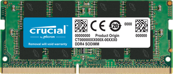 Crucial 16GB (1x16GB) DDR4 SODIMM 2666MHz CL19 1.2V Notebook Laptop Memory RAM - Aussie Gadgets