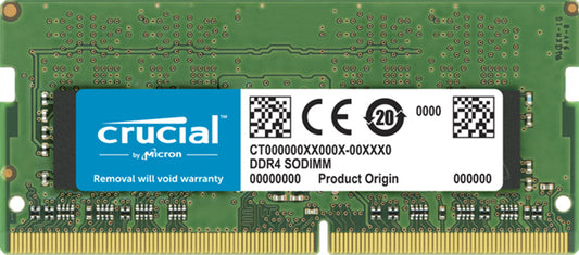 Crucial 32GB (1x32GB) DDR4 SODIMM 2666MHz CL19 1.2V Dual Ranked Notebook Laptop Memory RAM - Aussie Gadgets