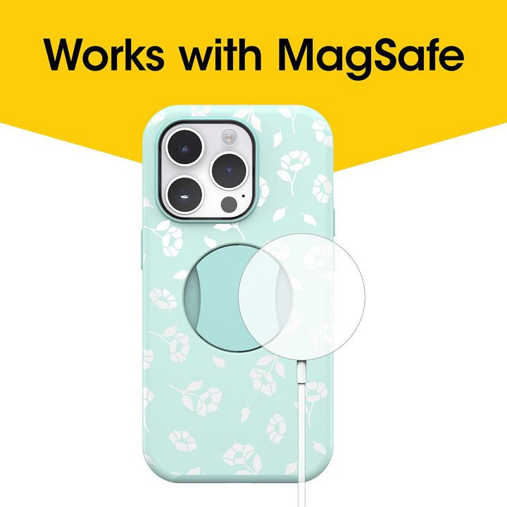 OtterBox OtterGrip Symmetry MagSafe Apple iPhone 14 Pro Case Blue