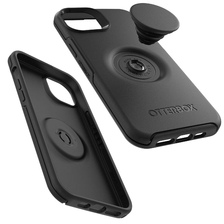 OtterBox Otter + Pop Symmetry Apple iPhone 14 Plus Case Black