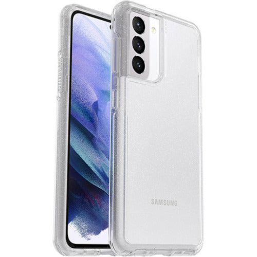 OtterBox Symmetry Clear Samsung Galaxy S21 5G (6.2") Case Stardust (Clear Glitter)