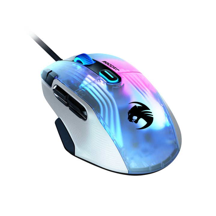 Kone XP 3D Lighting 15 Button Gaming Mouse - White - Aussie Gadgets