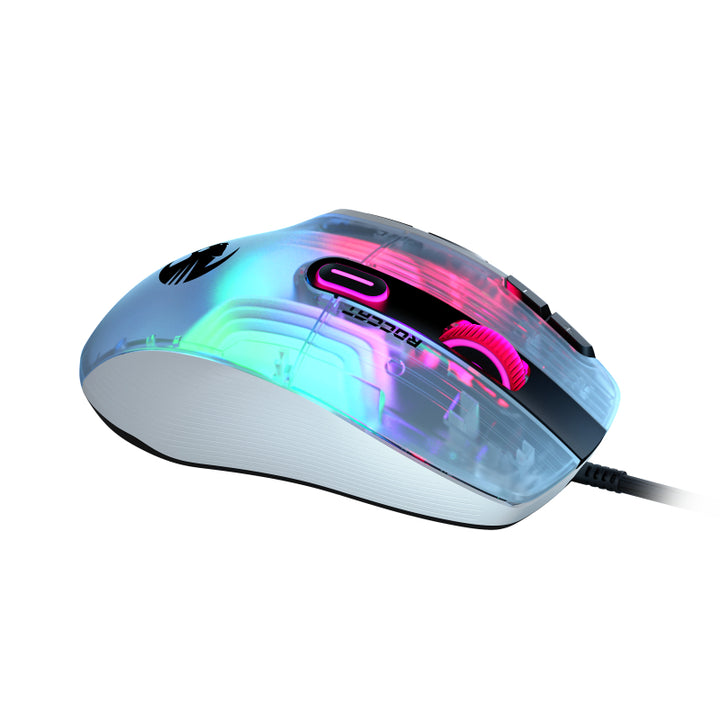 Kone XP 3D Lighting 15 Button Gaming Mouse - White - Aussie Gadgets