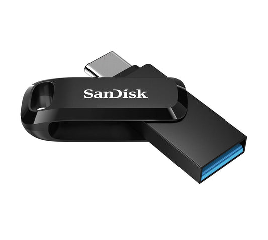 64GB Ultra Dual Drive Go 2-in-1 USB-C USB-A Swivel Flash Drive