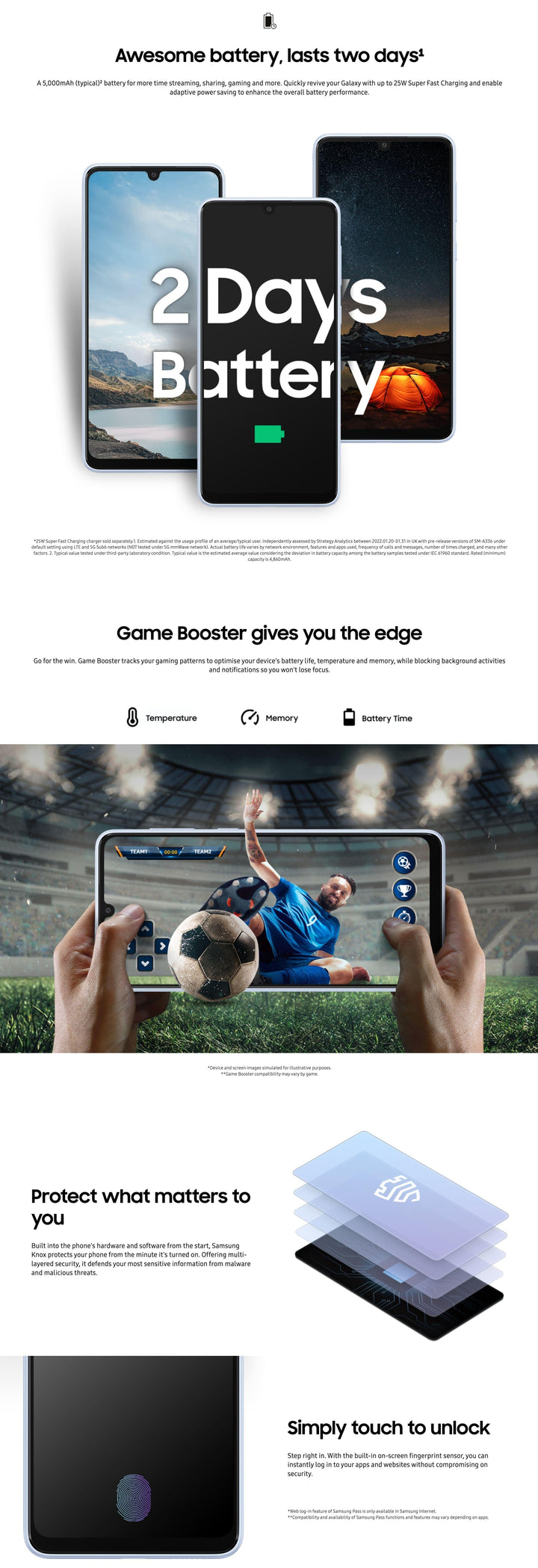 Galaxy A33 5G 6.4" 128GB 48MP Phone - Aussie Gadgets