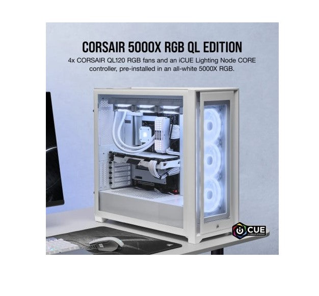 CORSAIR iCUE 5000X RGB QL Edition