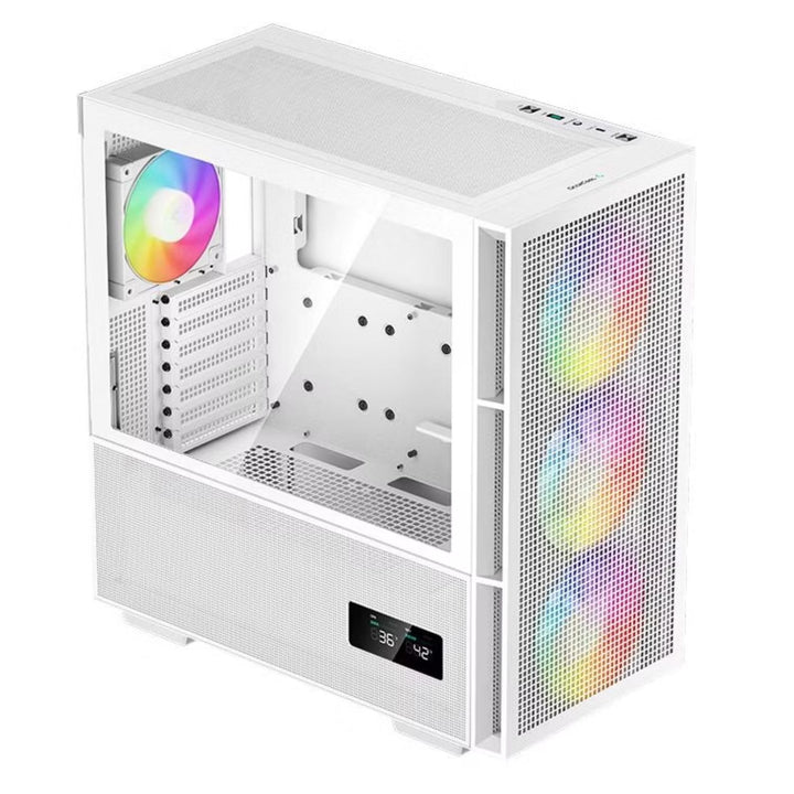 DeepCool CH560 DIGITAL White High Airflow Mid-Tower Case