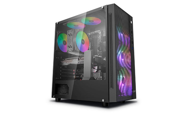 DeepCool MATREXX 55 MESH ADD-RGB 4F Mesh Panel Tempered Glass Case