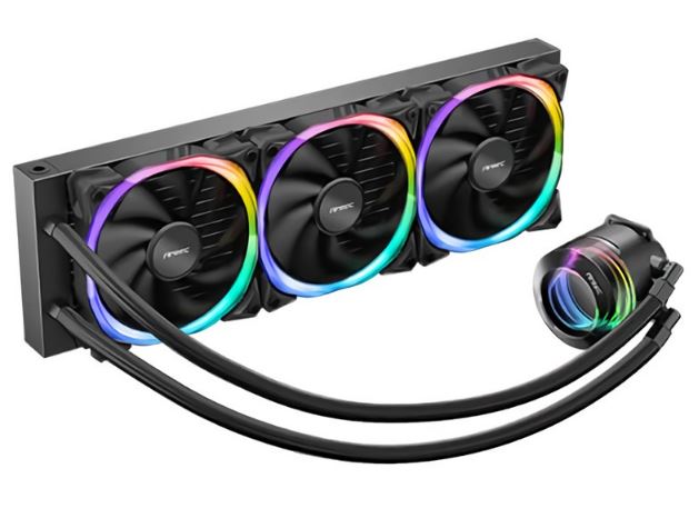 Antec VORTEX 360mm ARGB AIO Liquid CPU Cooler + ARGB Controller