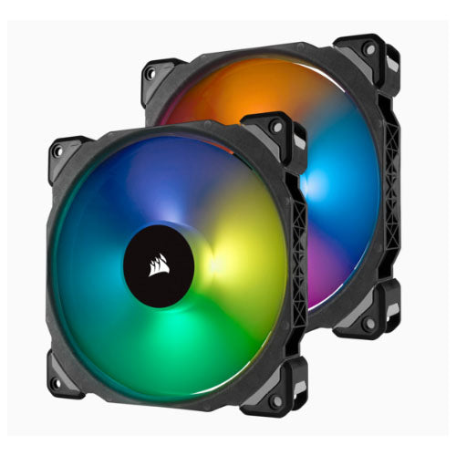 Corsair ML140 PRO RGB 2 Fan Pack with Lighting Node Pro