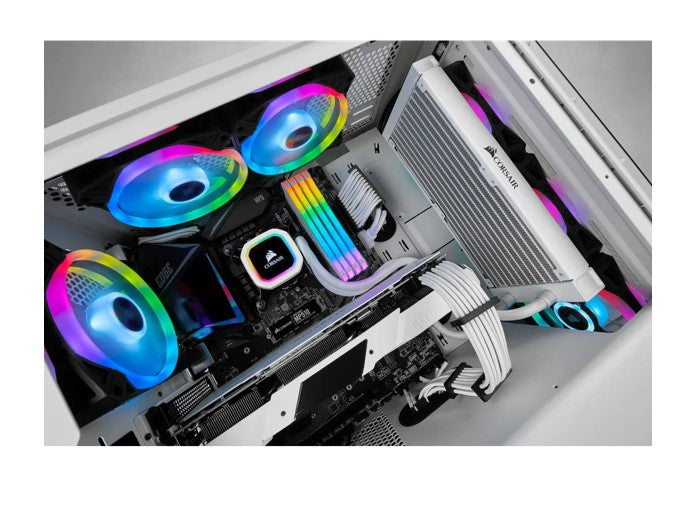 Corsair QL140 RGB Dual Fan Kit with Lighting Node Core