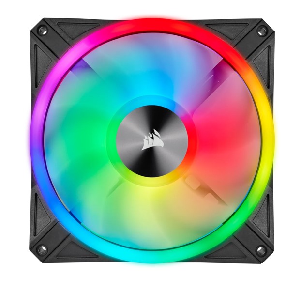 Corsair QL140 RGB Dual Fan Kit with Lighting Node Core