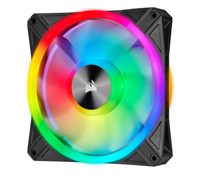 Corsair QL140 RGB Dual Fan Kit with Lighting Node Core