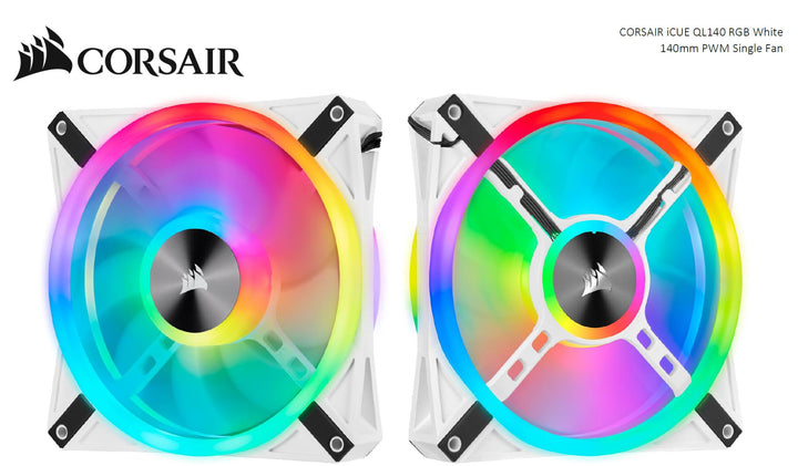 Corsair QL140 RGB White