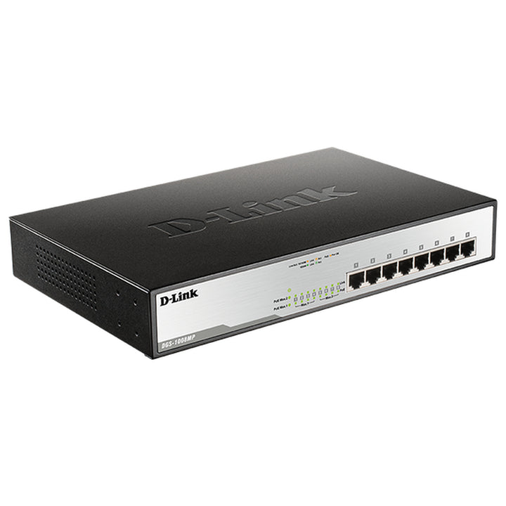 D-Link 8-Port Gigabit PoE Unmanaged Switch with 140W PoE