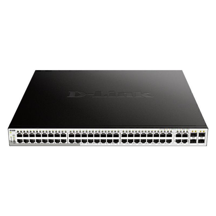 D-Link 52-Port Gigabit Smart Managed PoE Switch with 52 RJ45 ports