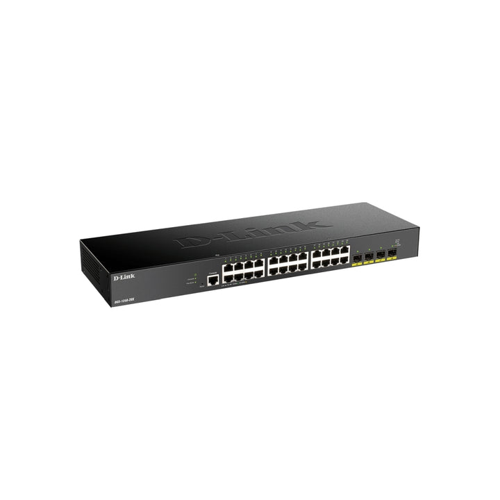 D-Link 28-Port Gigabit Smart Managed Switch with 24 RJ45 and 4 SFP+ 10G Ports