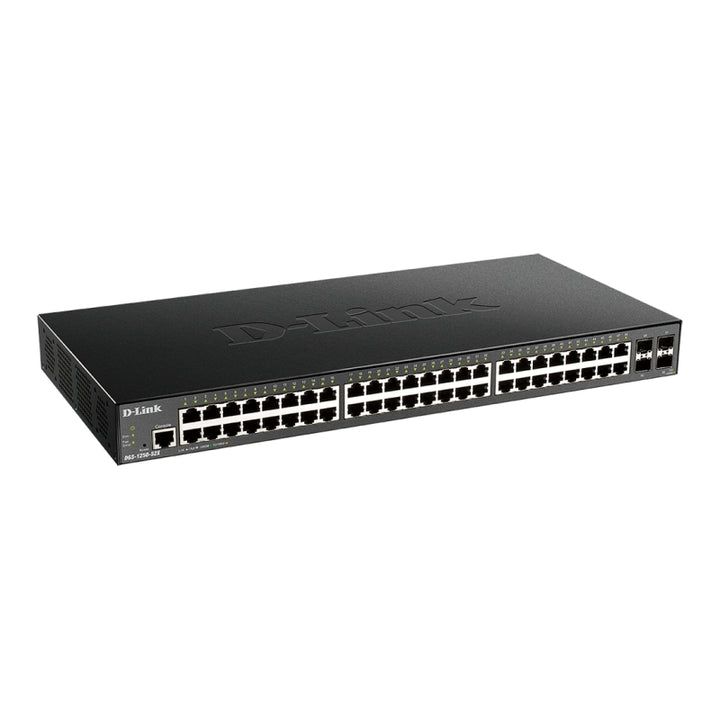 D-Link 52-Port Gigabit Smart Switch with 48 RJ45 and 4 SFP+ 10G Ports