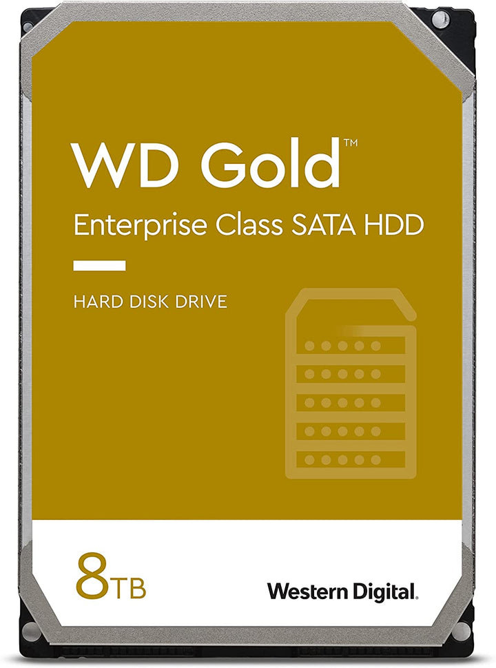 (LS) Western Digital 8TB WD Gold Enterprise Class Internal Hard Drive - 3.5' SATA 6Gb/s 512e -Speed: 7