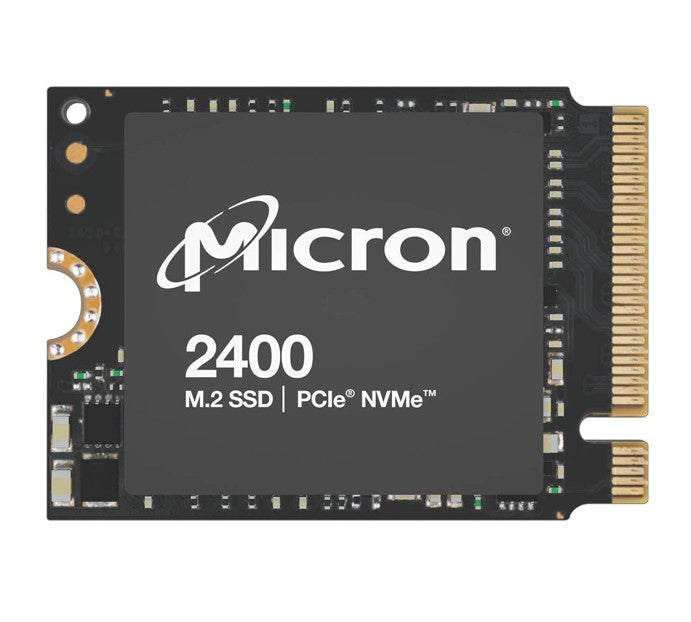 Micron/Crucial 2400 2TB M.2 2230 NVMe SSD 4500/4000 MB/s 650K/700K 600TBW 2M MTTF AES 256-bit for Lenovo Legion Go Valve Steam Deck Asus Rog Ally