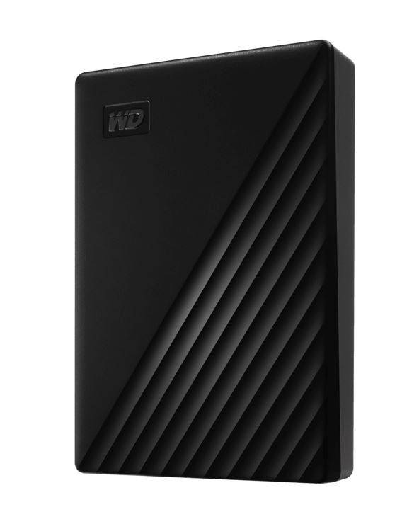 Western Digital My Passport 1TB USB 3.0 2.5' Portable External Hard Drive - 256-bit AES Encryption Slim Light Durable Shock Proof Black Plug & Play