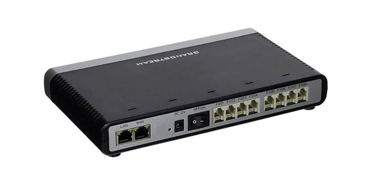 Grandstream GXW4108 8 FXO RJ11 Port VoIP Gateway w/ Dual 10/100 Mbps Ports