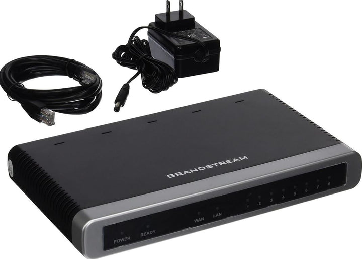 Grandstream GXW4108 8 FXO RJ11 Port VoIP Gateway w/ Dual 10/100 Mbps Ports