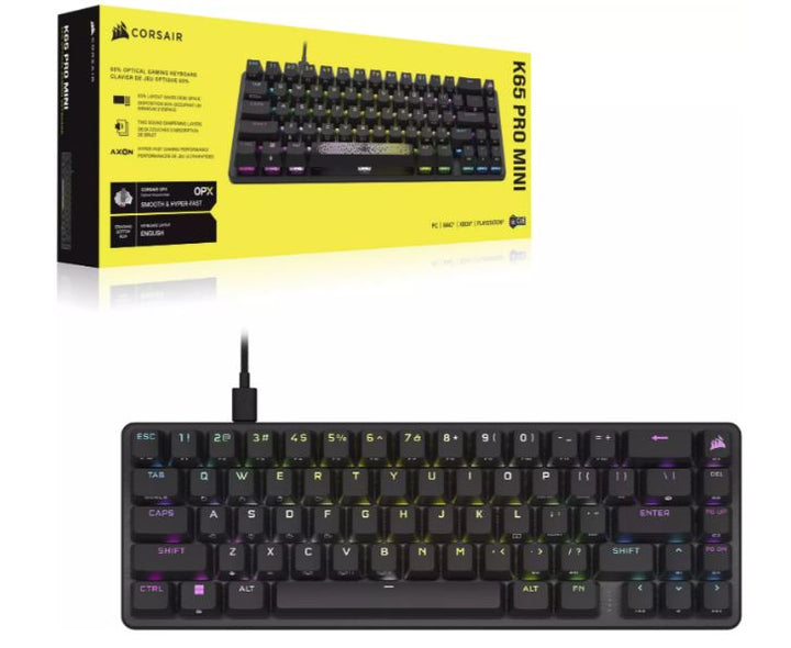 CORSAIR K65 PRO Mini 65% OPX RGB Optical-Mechanical