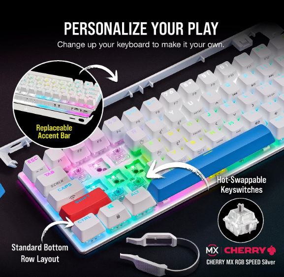 CORSAIR K70 PRO MINI WIRELESS RGB 60% Mechanical Gaming Keyboard