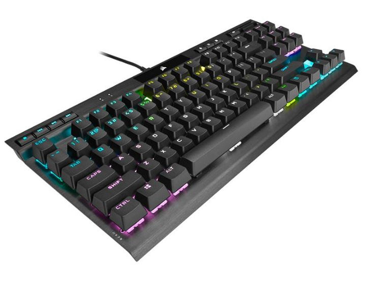 Corsair K70 RGB TKL OPX Silver RGB Mechanical Gaming Keyboard