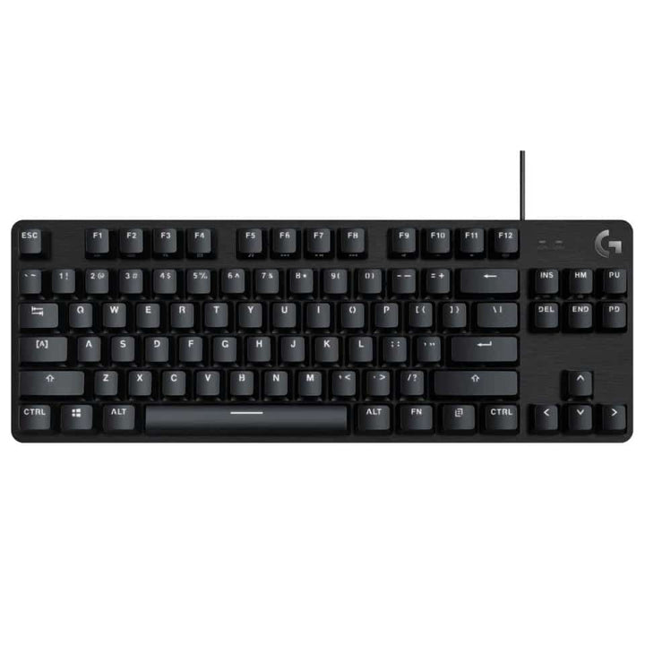 Logitech G413 TKL SE MECHANICAL GAMING KEYBOARD  PBT Keycaps Aluminum top case USB 2.0