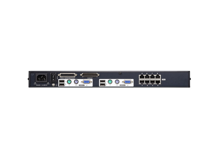 Aten Rackmount KVM Switch 2 Console 8 Port Multi-Interface Cat 5