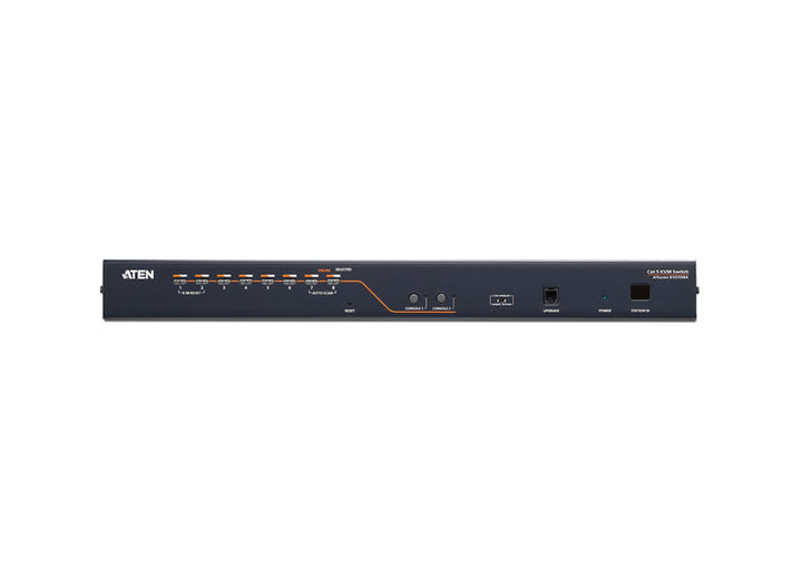 Aten Rackmount KVM Switch 2 Console 8 Port Multi-Interface Cat 5