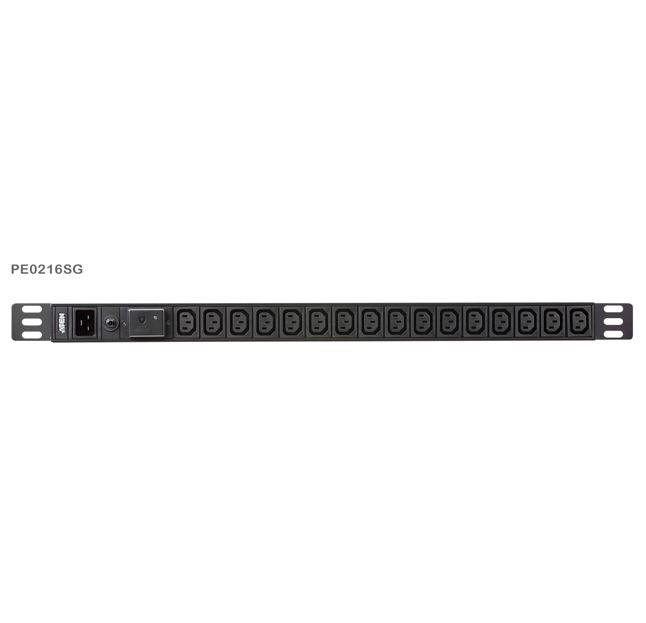 Aten 0U 16-port Basic PDU with Surge Protection