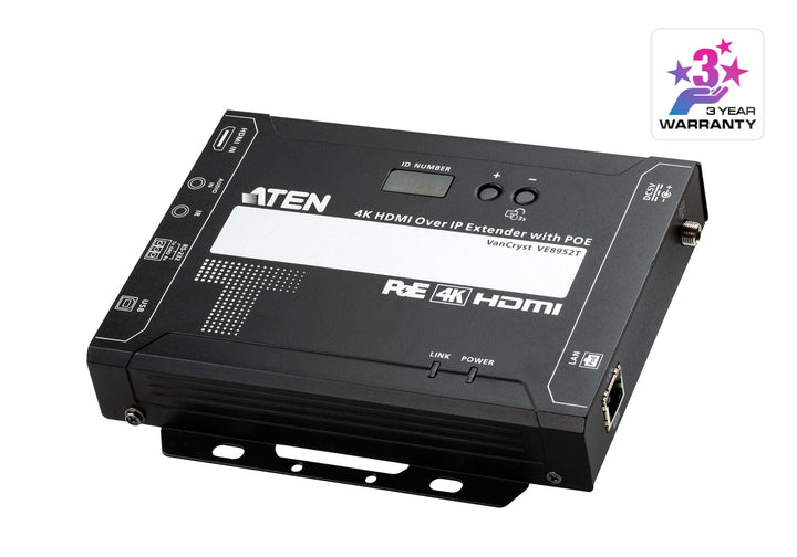 Aten VE8952T 4K HDMI over IP Transmitter with PoE