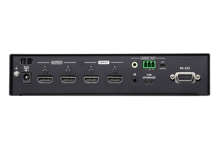 Aten VM0202HB 2x2 True 4K HDMI Matrix Switch with audio de-embedder