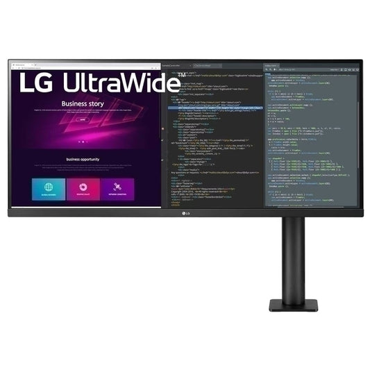 LG 34&#39;&#39; 34WN780B QHD IPS UltraWide Ergo Monitor - 3440 x 1440 (21:9) / 5ms / 60Hz / VESA